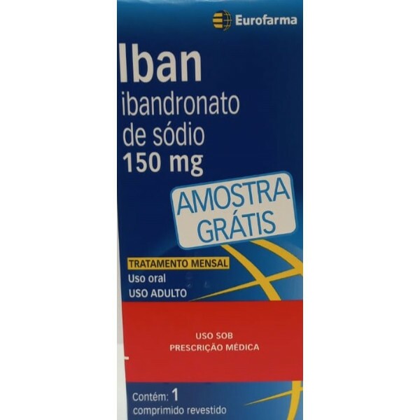 Iban - Ibandronato de Sódio 150mg - 1 Cápsula